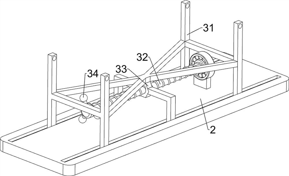 Wood board sawing device for high-end equipment manufacturing