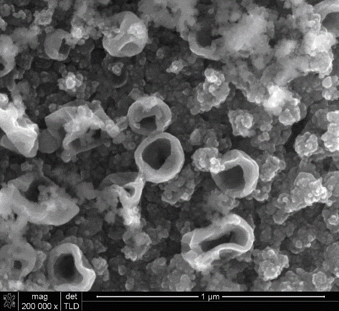 Indium magnesium concave microcrystalline composite layer