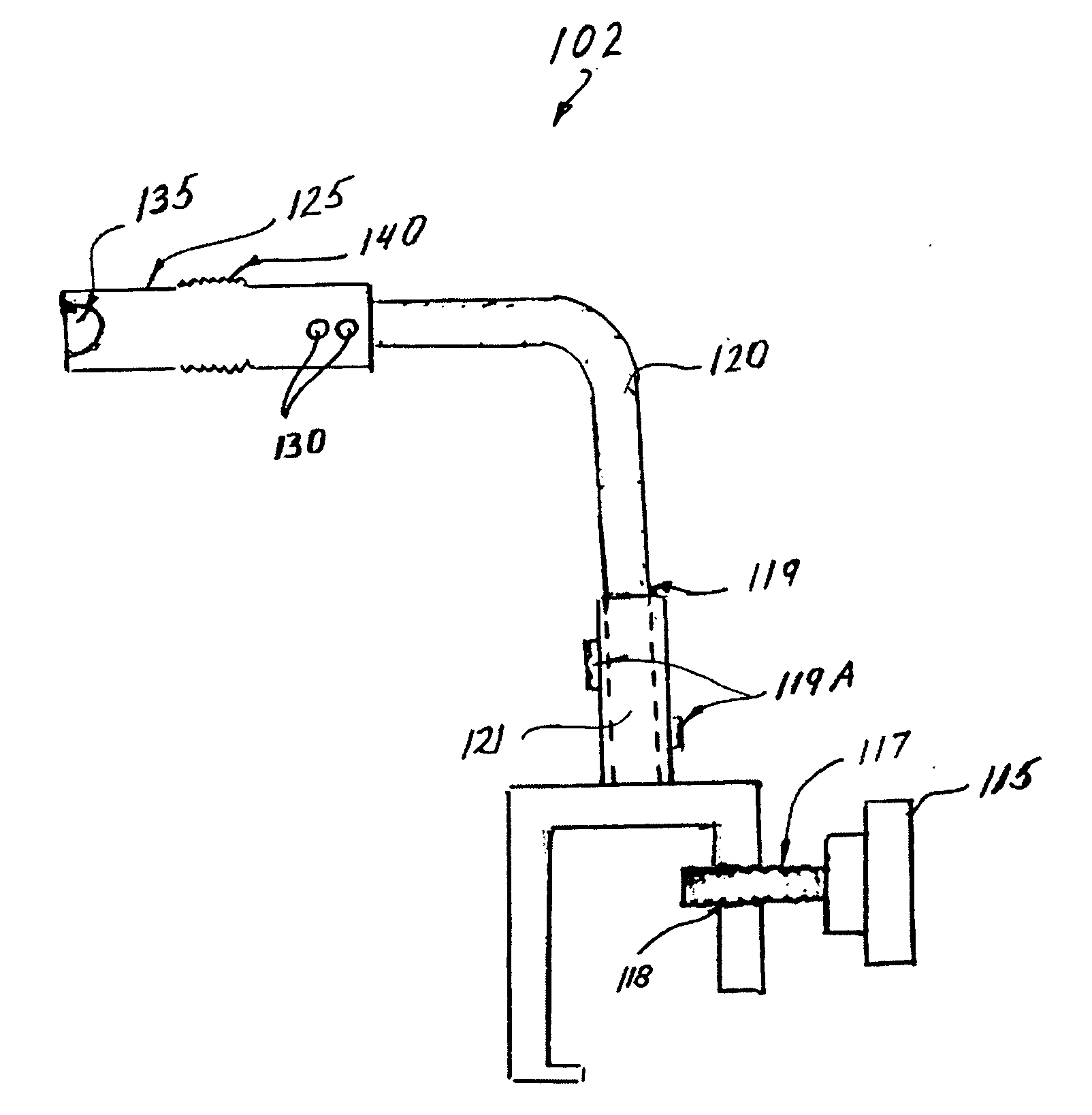 Device for holding a medical instrument