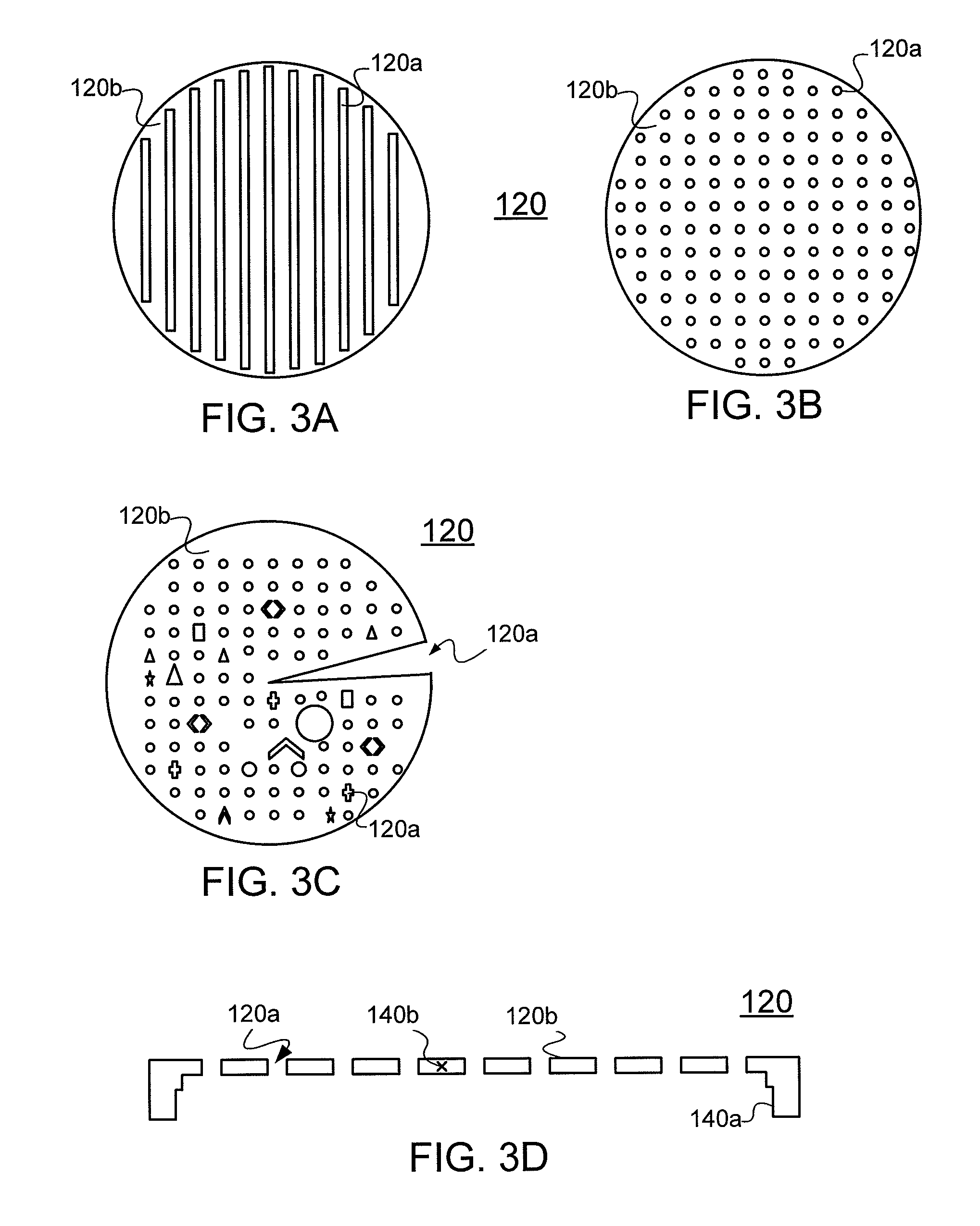 Patterned assembly for manufacturing a solar cell and a method thereof