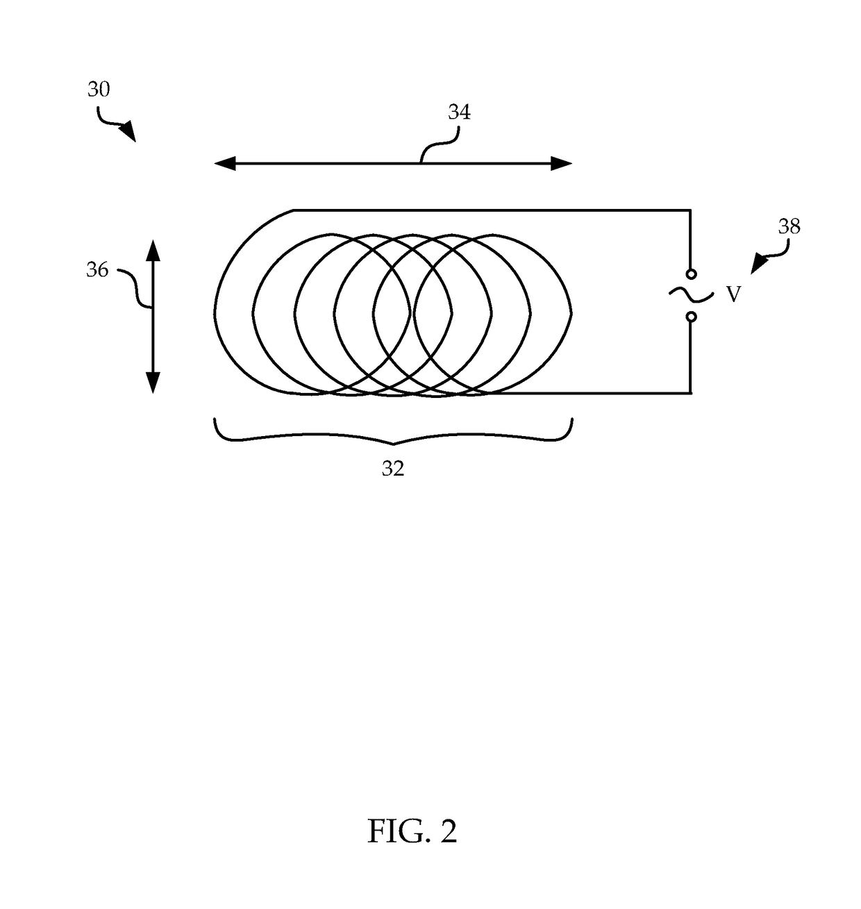 Impedance probe for detecting breaks in prestressed concrete pipe