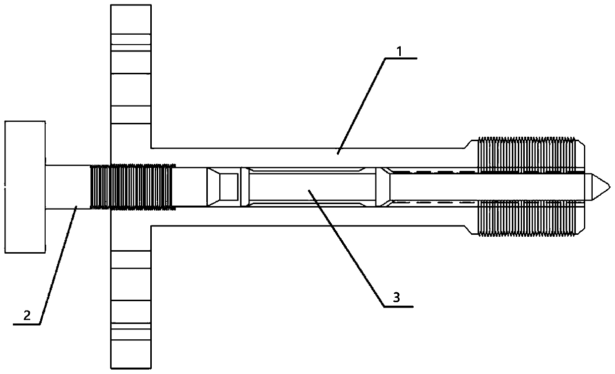 Disassembling device for coupling of gas turbine
