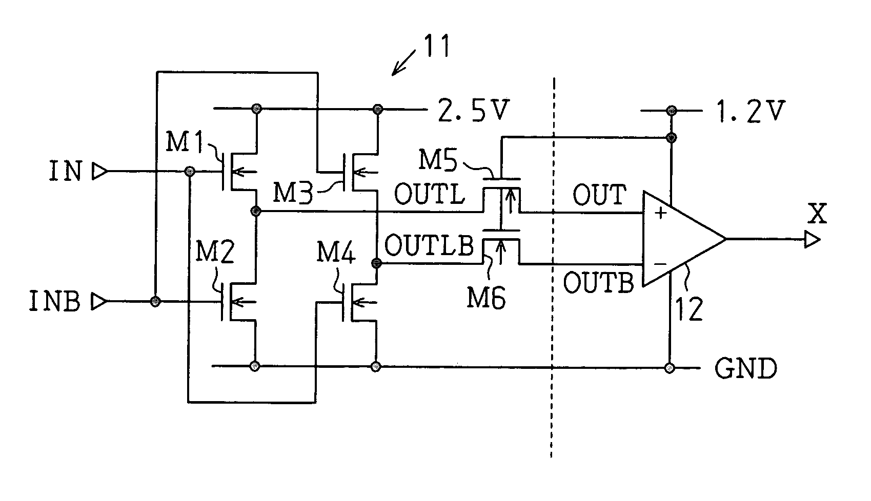 Semiconductor integrated circuit and level conversion circuit