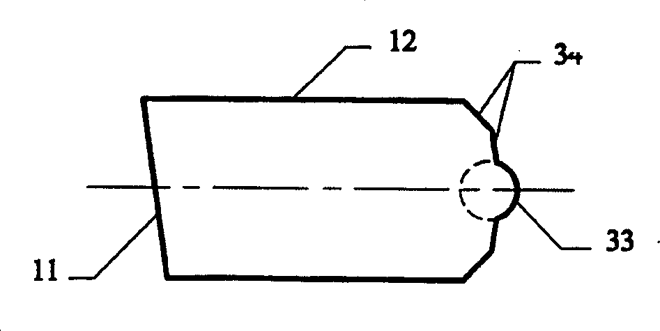 Pseudospherical collimation microlens for optic fibre collimator