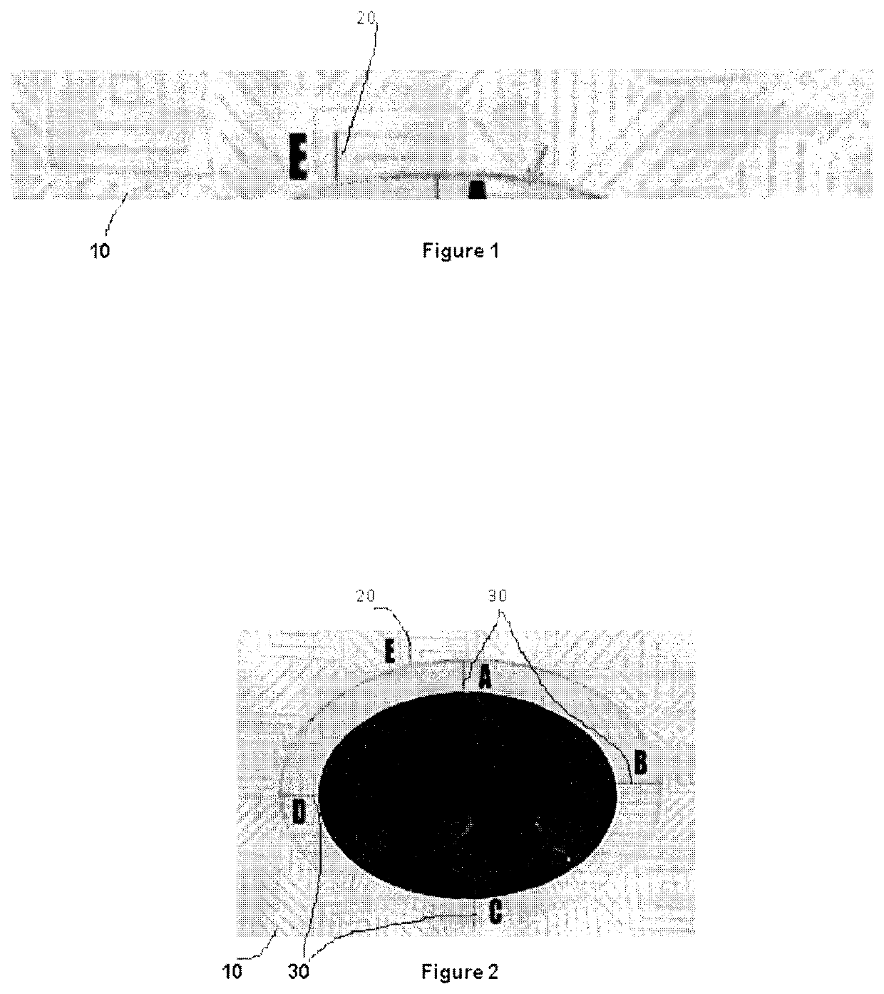 Method for making window, embedded watermark and other integrated security features in a thermoplastic security document