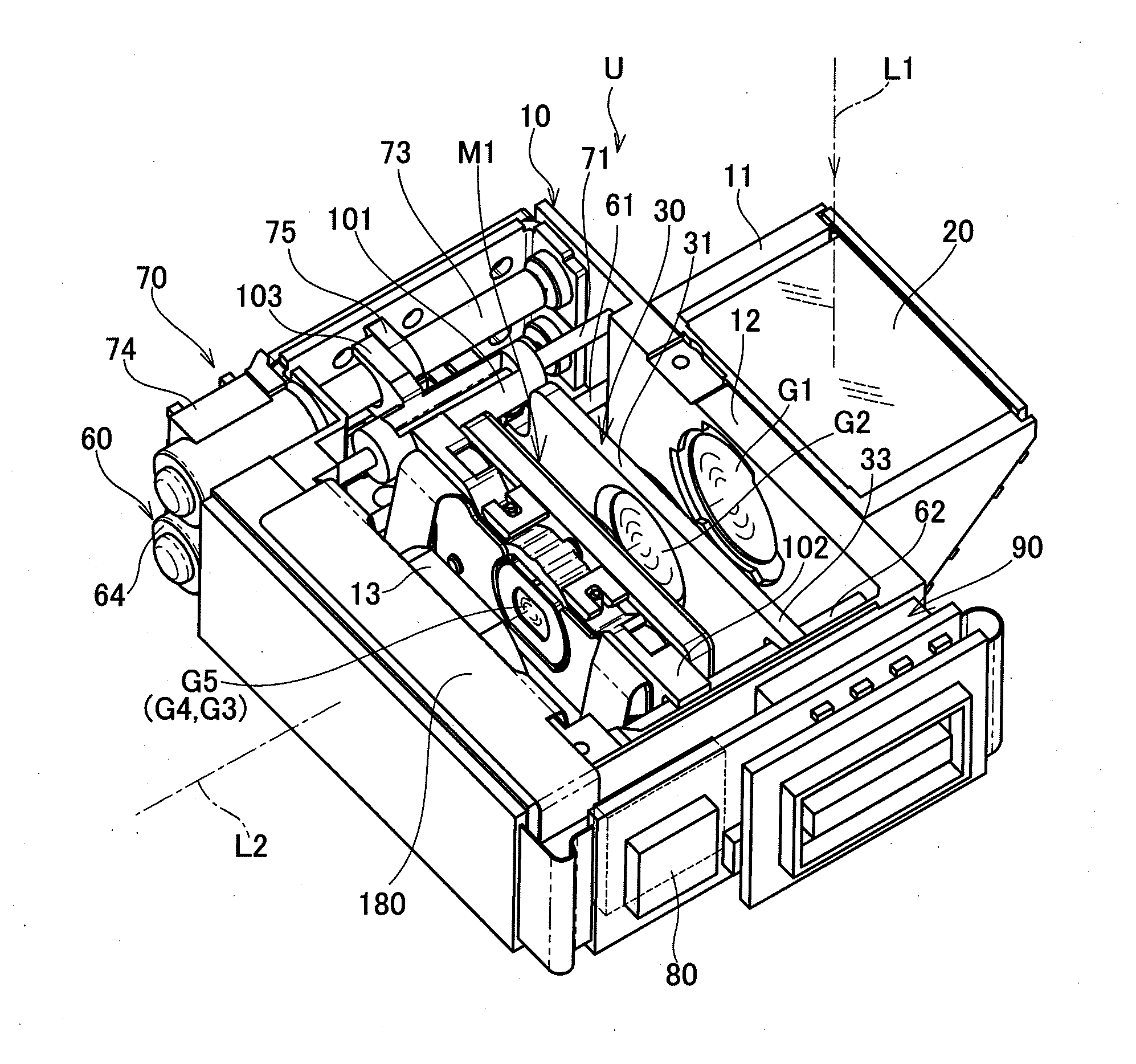 Image blur correction apparatus and image pickup unit having image blur correction apparatus