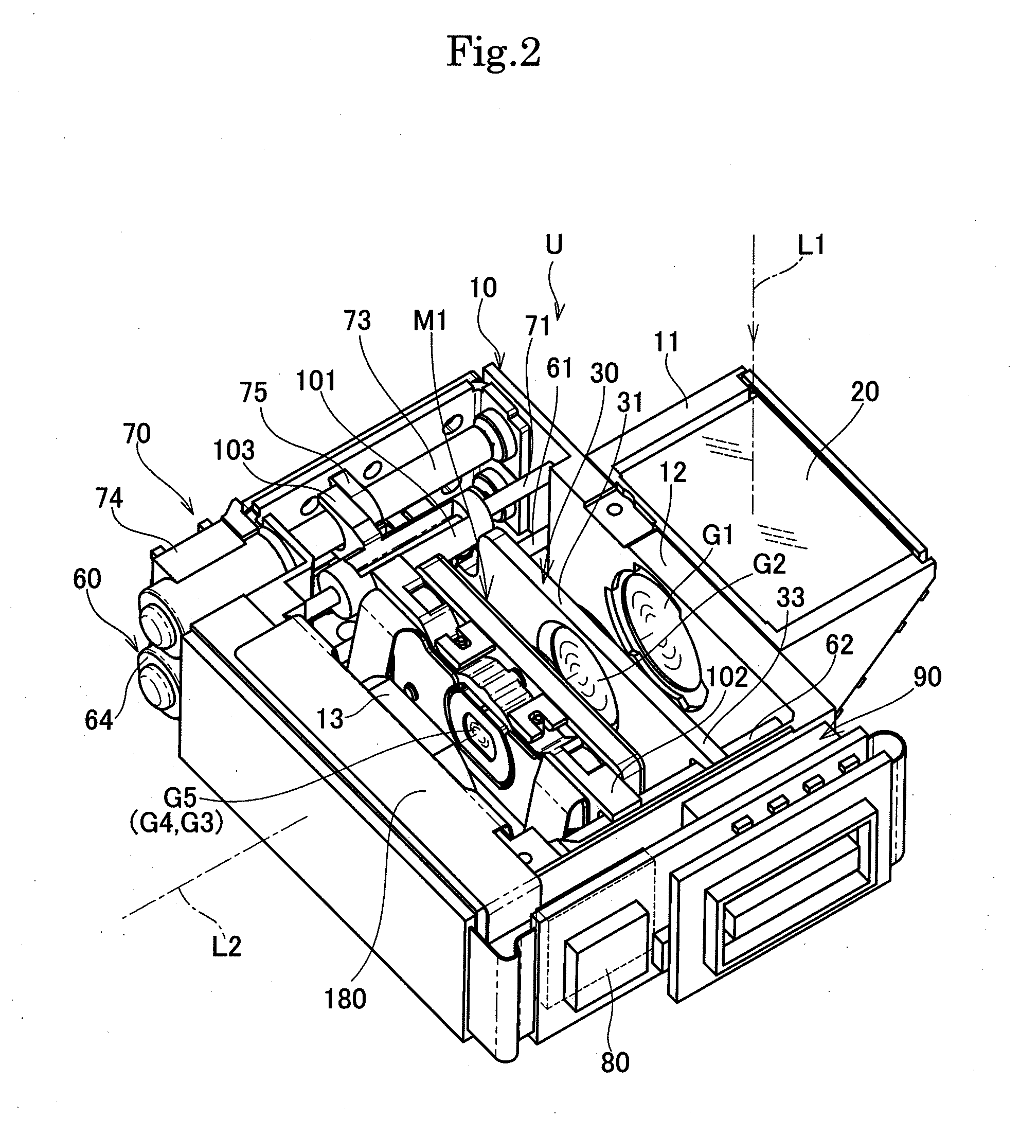 Image blur correction apparatus and image pickup unit having image blur correction apparatus