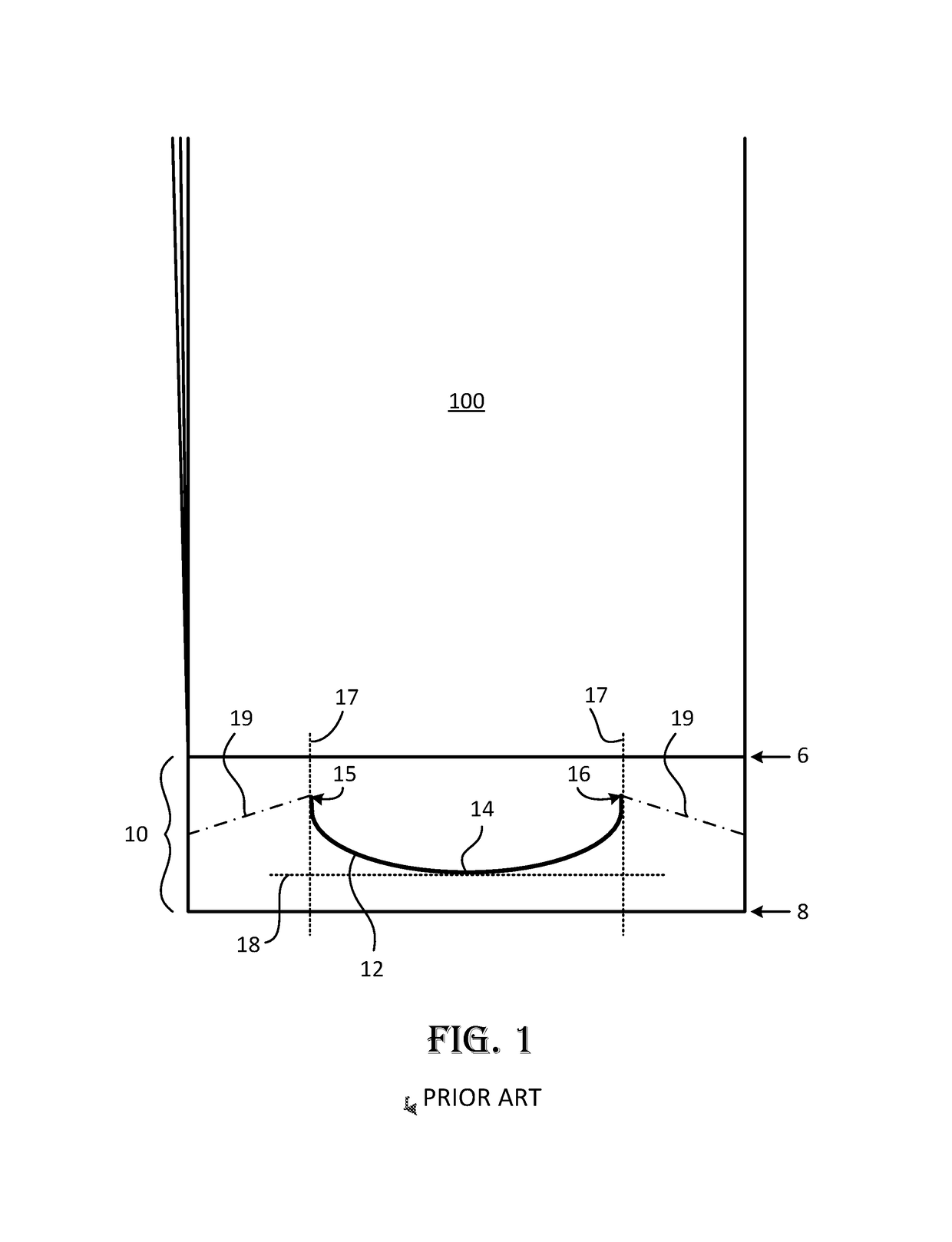 Bottom-handled bag having integral ergonomic handle formed from deflected weld line