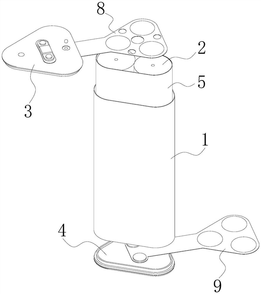 Cylindrical lithium ion battery