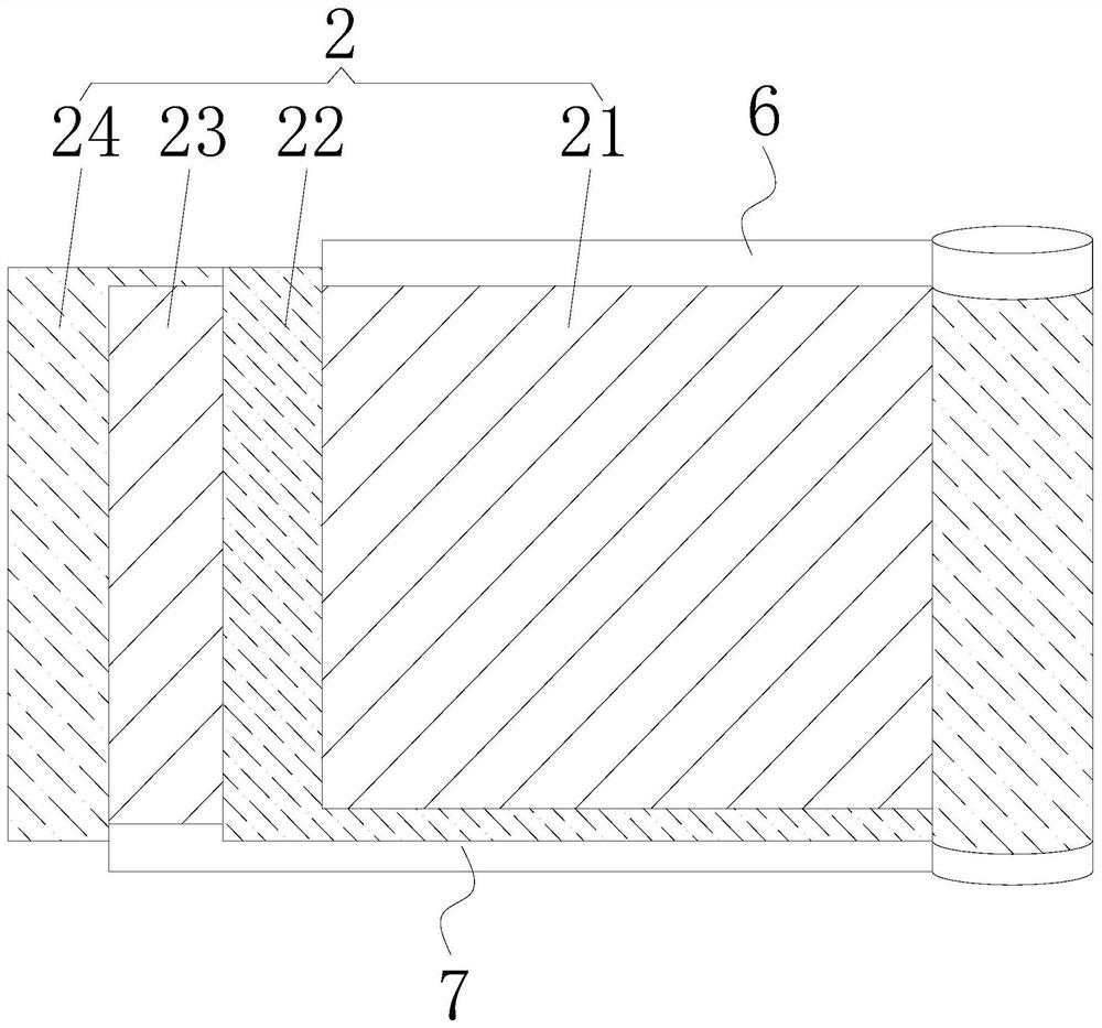 Cylindrical lithium ion battery