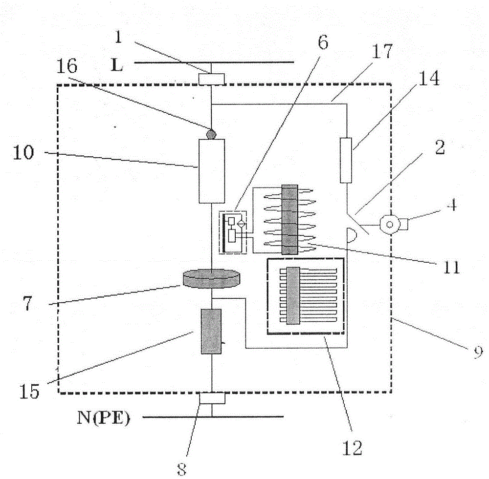 Novel surge protection device