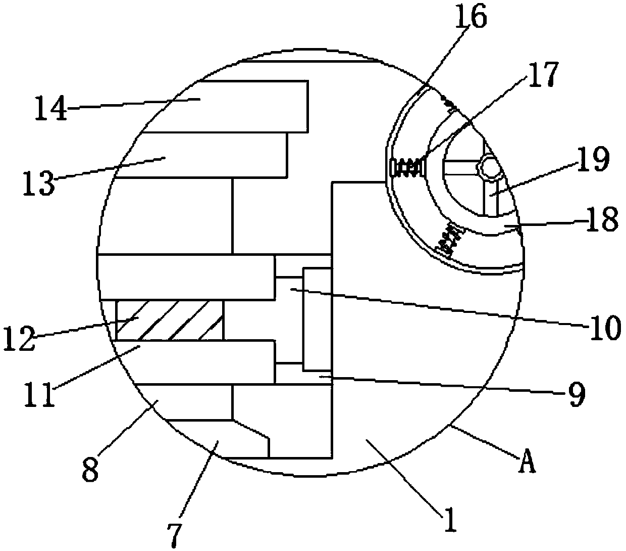 Valve processing workbench capable of being used stably