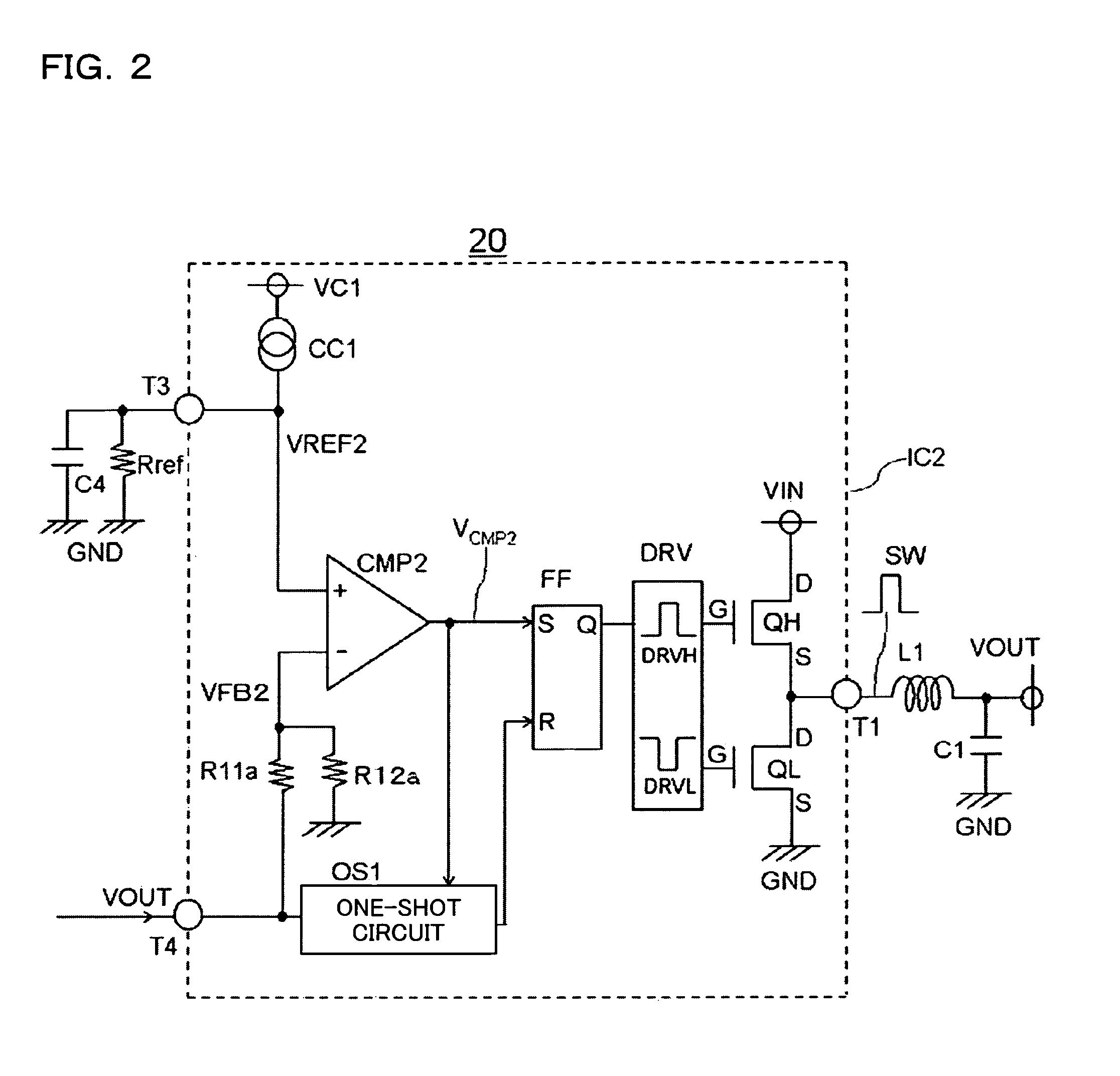 DC/DC converter and television using same