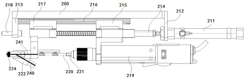 A screw-tightening manipulator and water heater production line