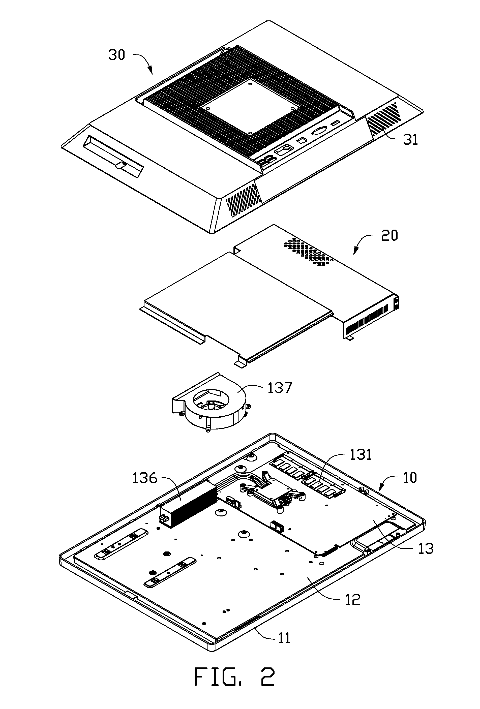 Computer system with heat dissipation apparatus