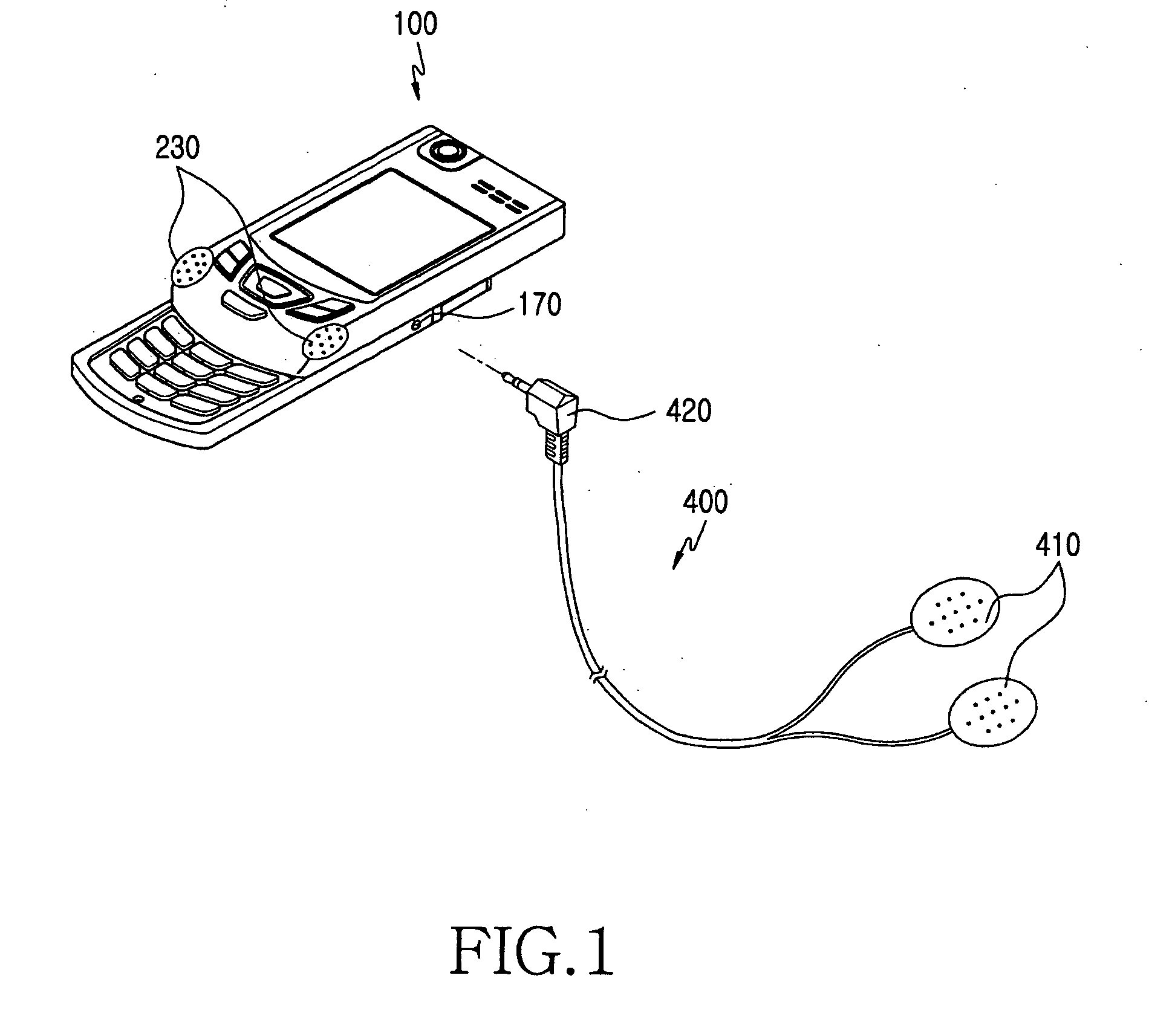 Low frequency stimulator provided in a mobile terminal and method for controlling the same