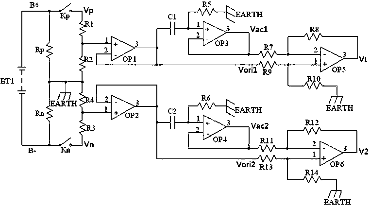 Method for detecting total voltage and insulation resistance of high voltage battery system