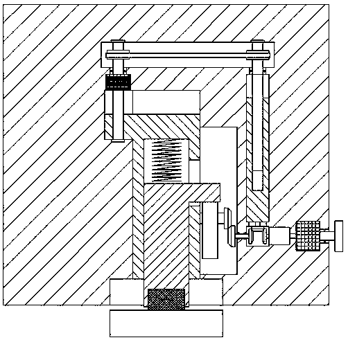 Road tamping device capable of being controlled automatically