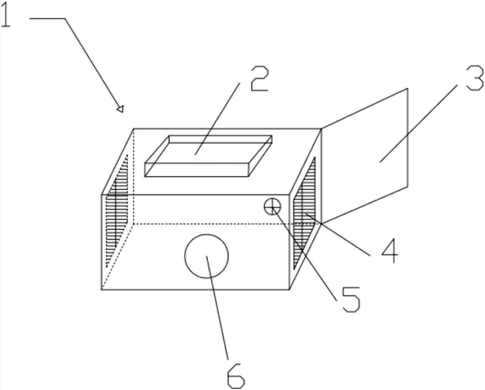 Energy-saving environment-friendly portable microwave oven