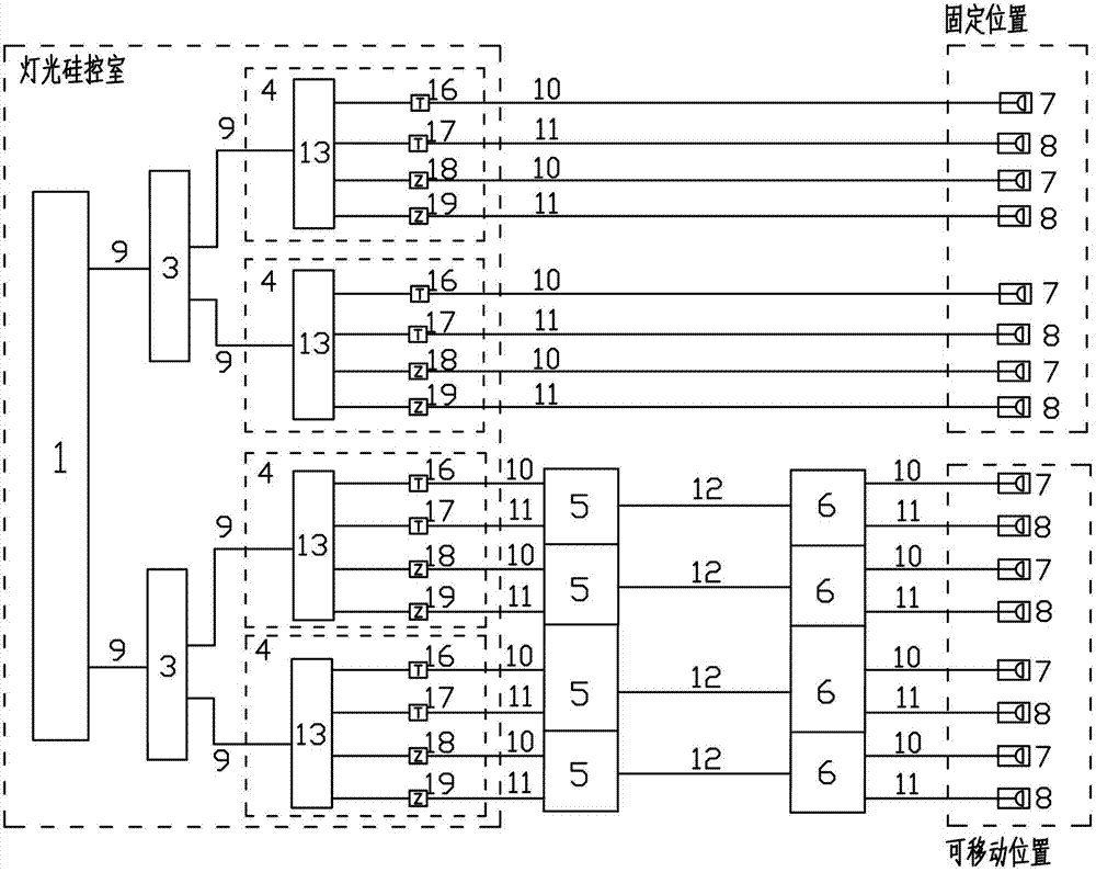 Design method of film, television and stage lamp power supply system