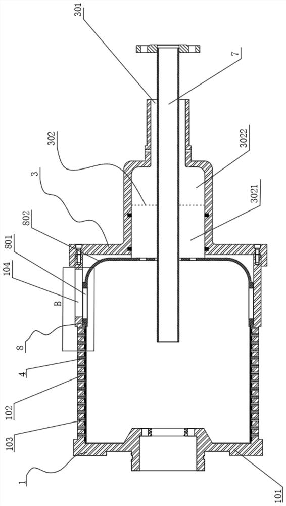 Centrifugal filter unit for horizontal centrifuge