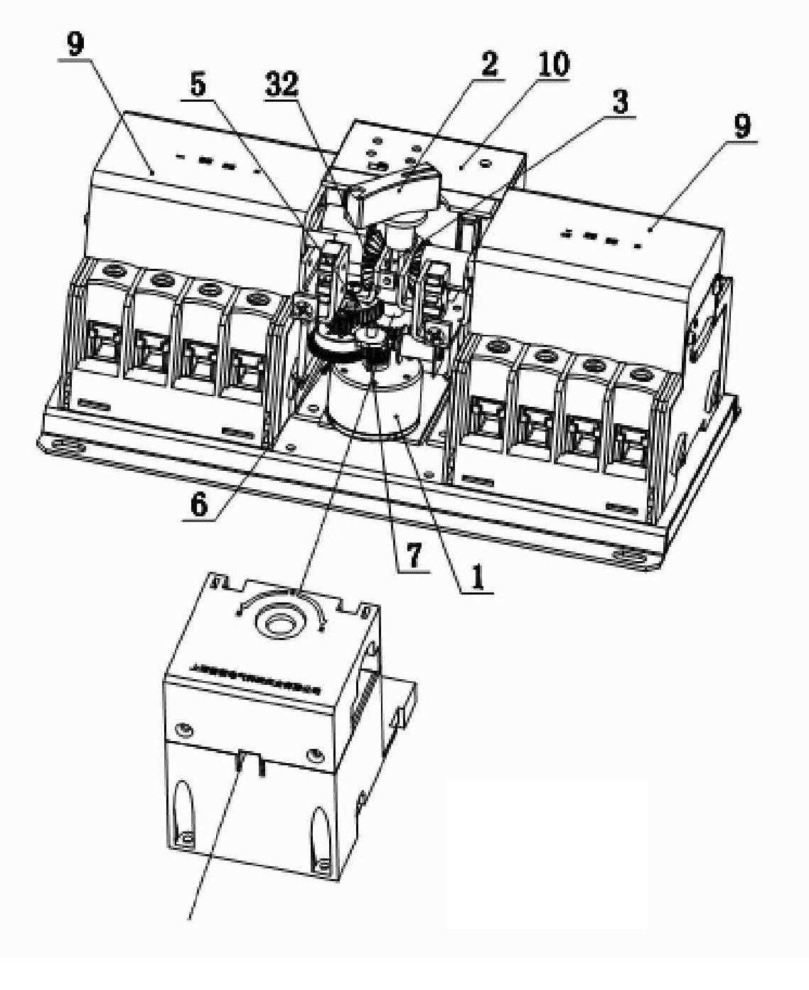 Dual-power supply automatic transfer switch