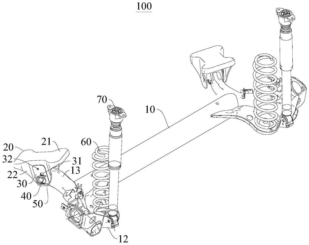 Suspension system of vehicle and vehicle