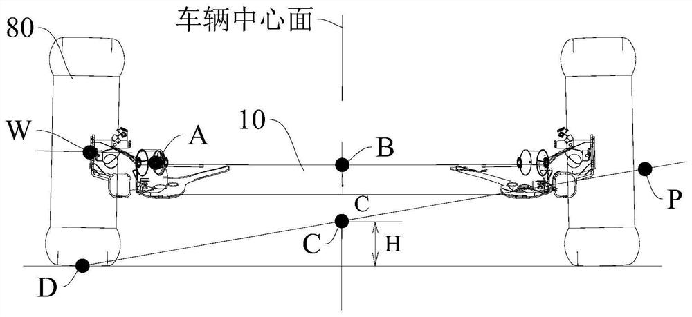 Suspension system of vehicle and vehicle