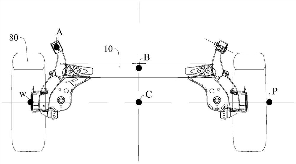 Suspension system of vehicle and vehicle