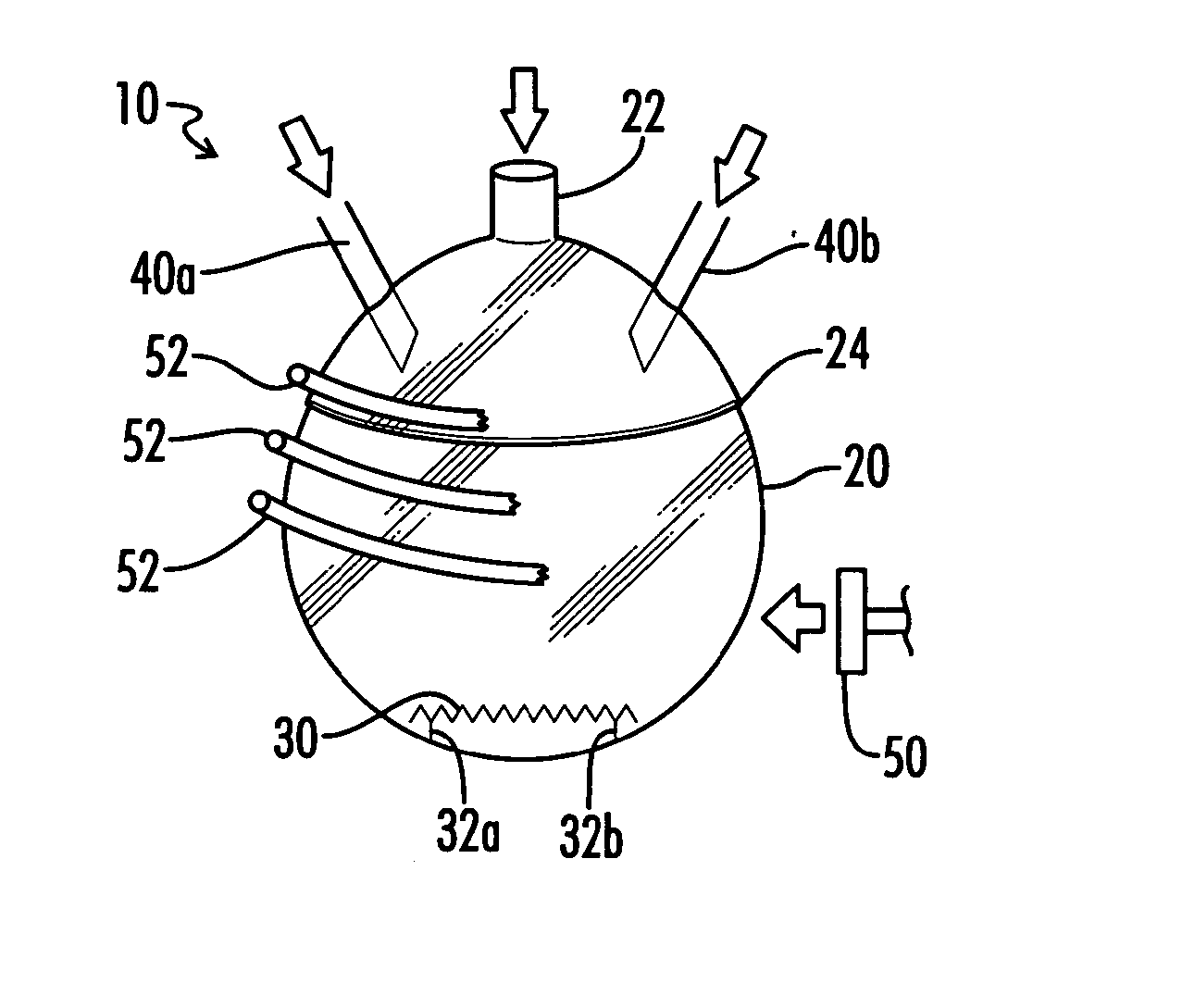 Continuous process for the use of metal carbonyls for the production of nano-scale metal particles formed of non-noble metals