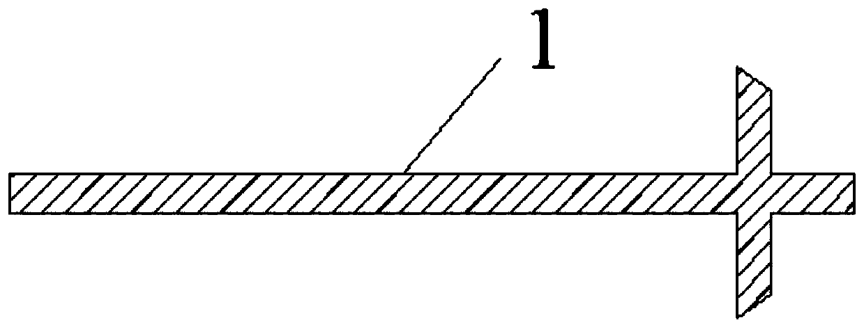 A device for compensating prestress loss and its construction method