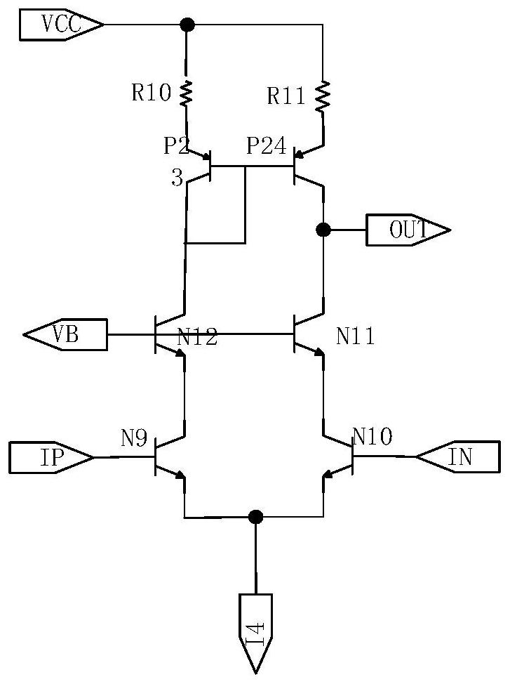 Ultra-low bias current design method based on bipolar amplifier and circuit thereof