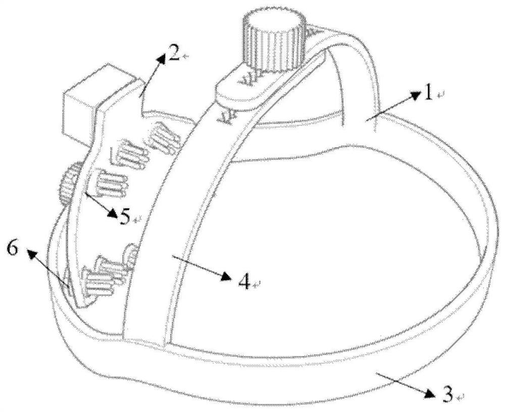 Electroencephalogram electrode head-mounted instrument