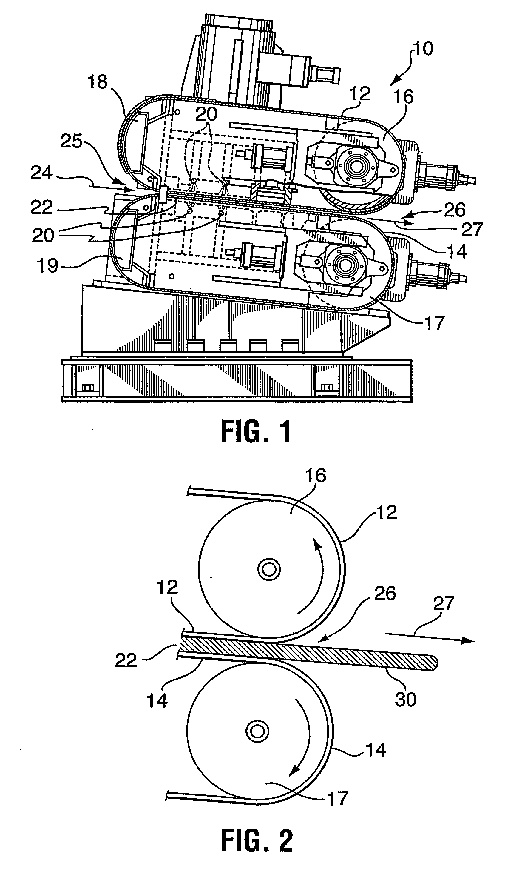 Belt Casting Of Non-Ferrous And Light Metals And Apparatus Therefor