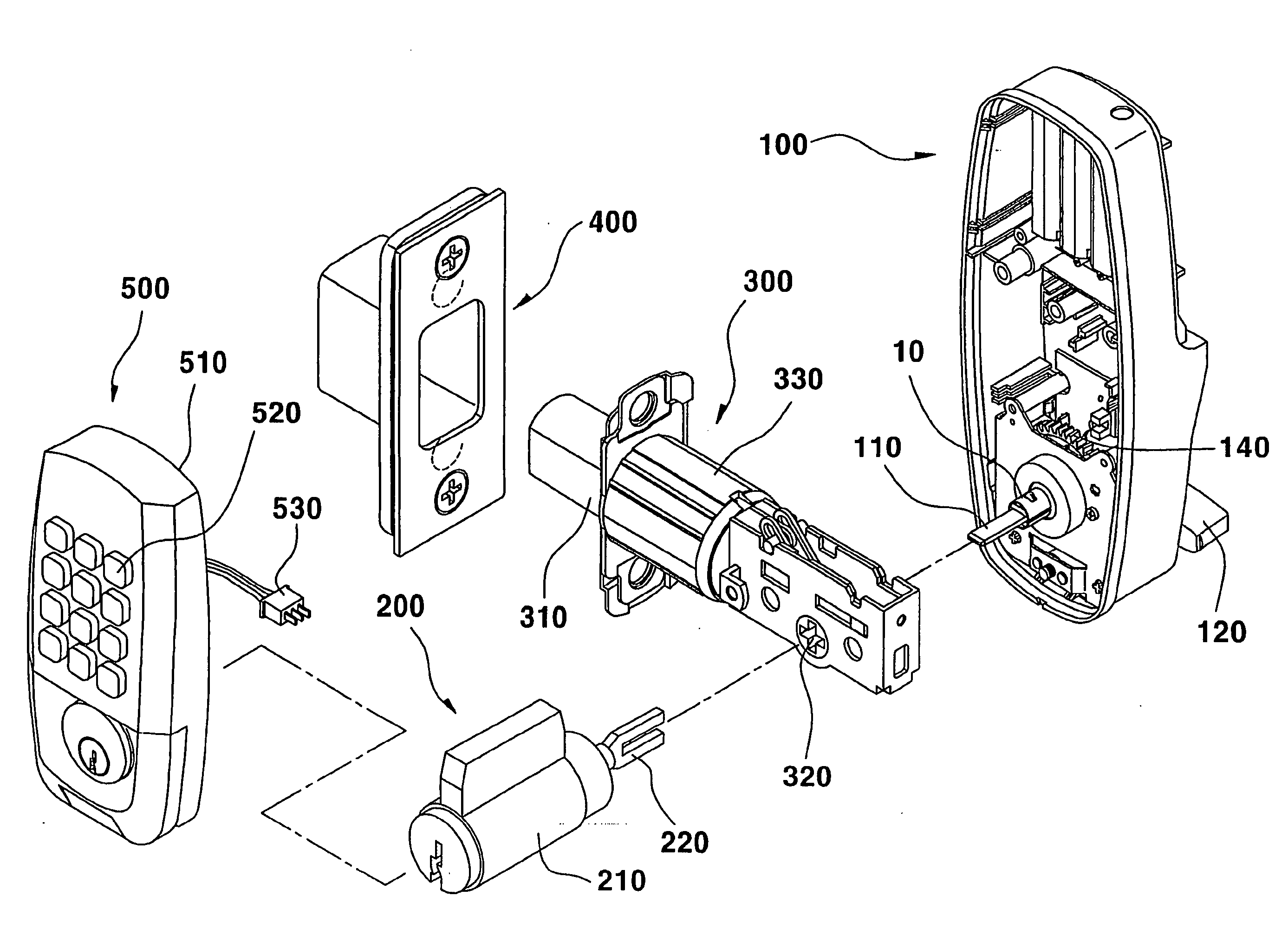 Digital door lock capable of detecting its operation states