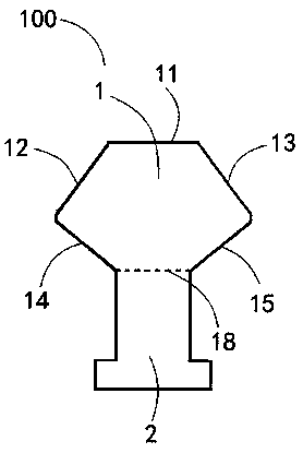 A kind of forging method of Y-shaped block forging