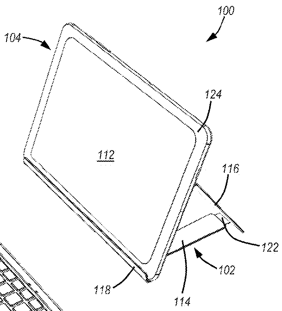 Multi-functional protective cover for a computing accessory and support accessory for a portable electronic device, and methods and systems relating thereto
