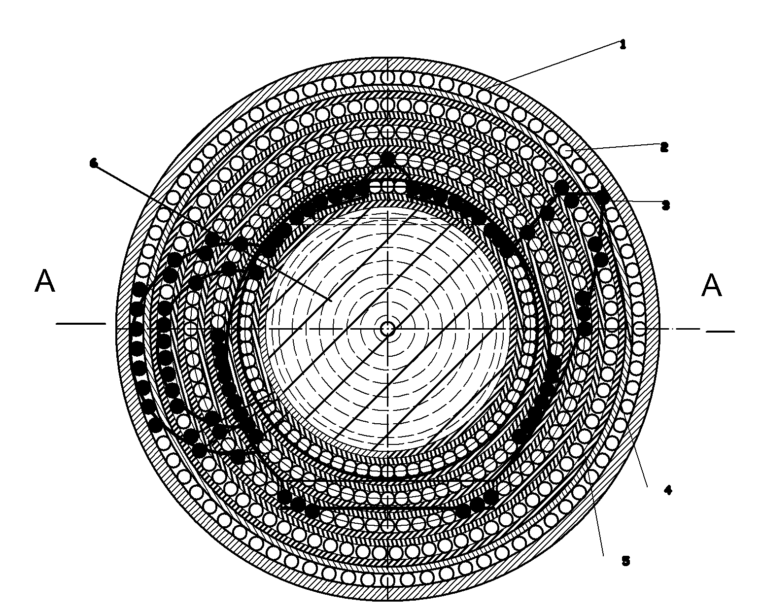 Display shell with three-dimensional shape firework pattern and manufacturing method thereof