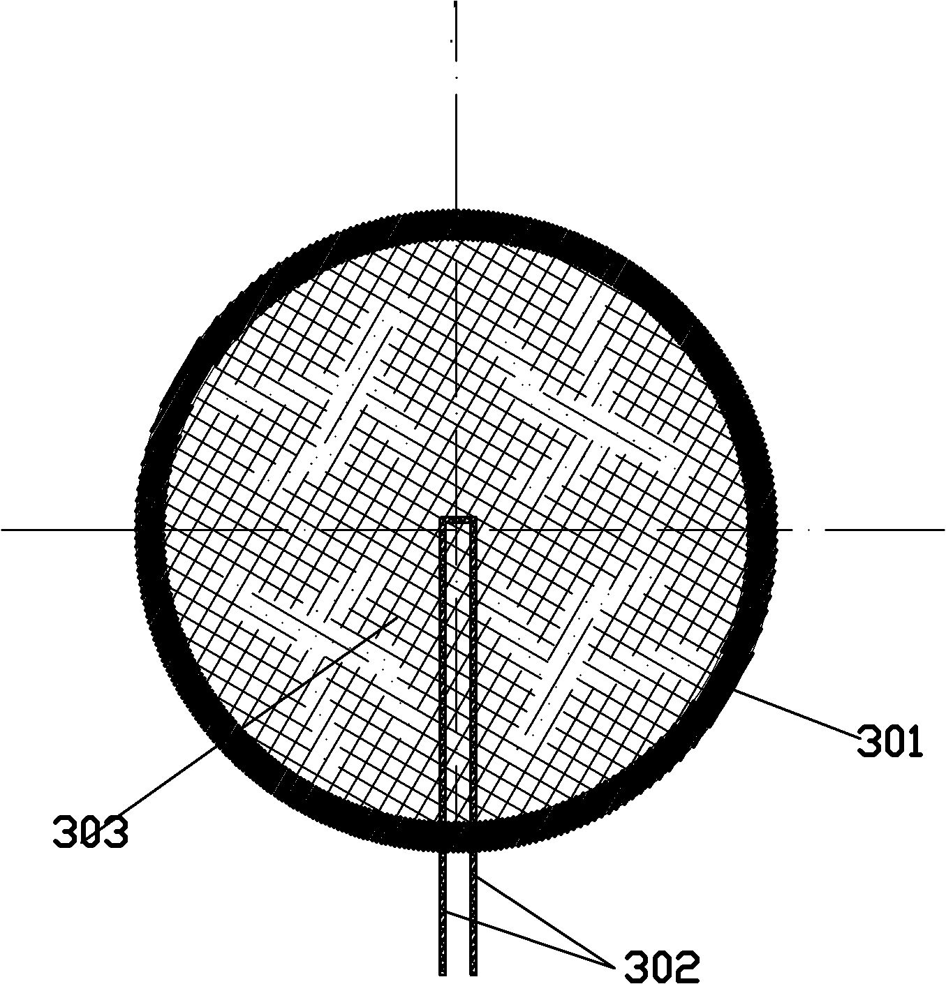 Display shell with three-dimensional shape firework pattern and manufacturing method thereof