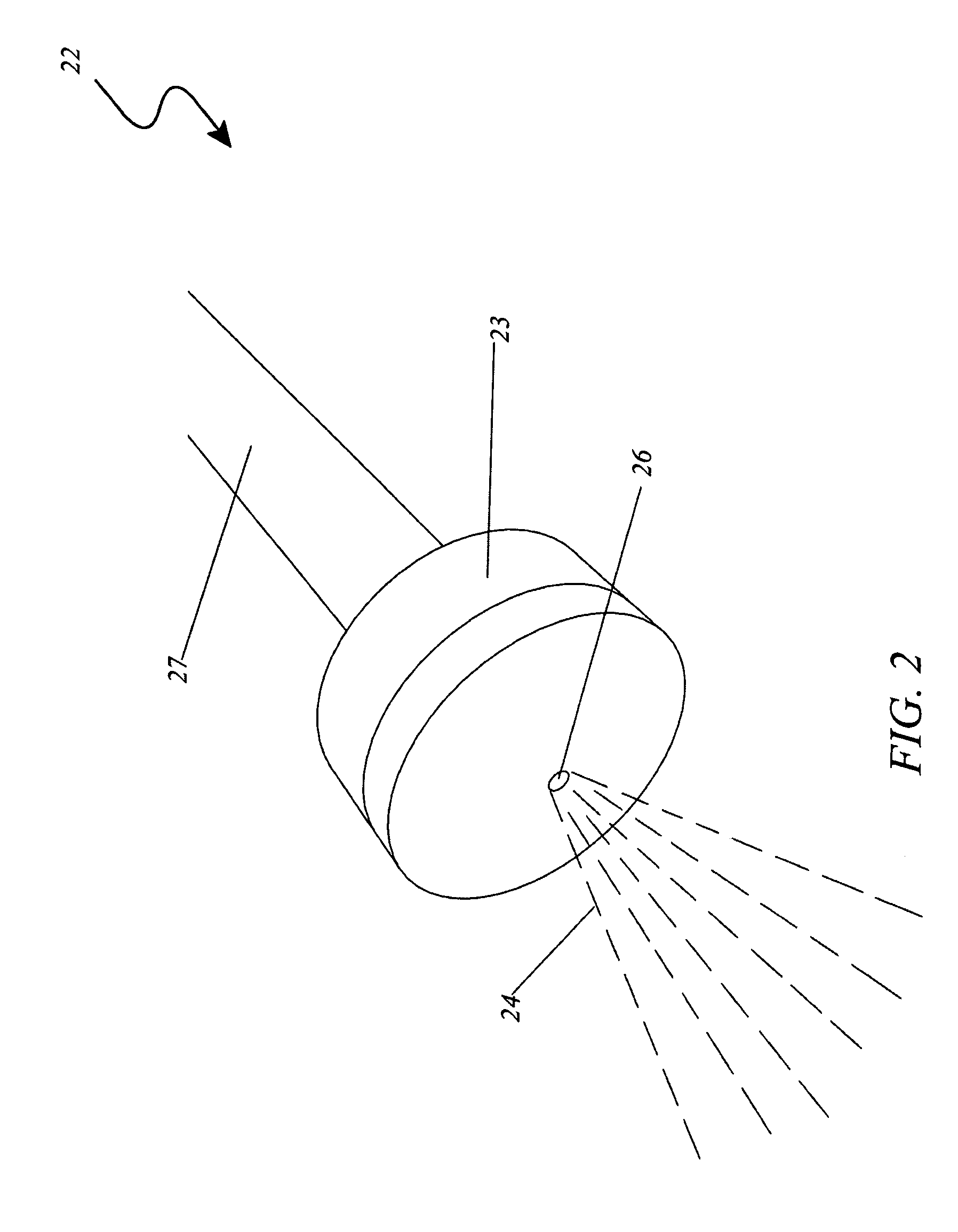 Ceiling paddle fan with integral water mister and associated method