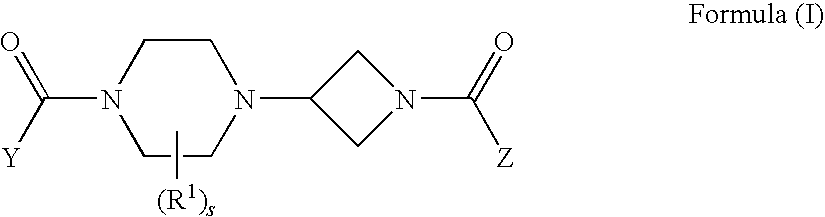 Azetidinyl diamides as monoacylglycerol lipase inhibitors