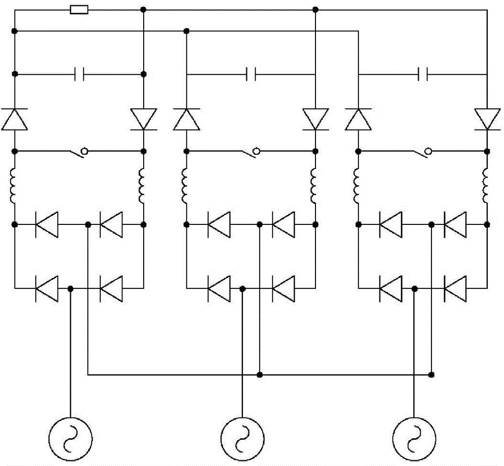 Power supply device having power factor correction circuit