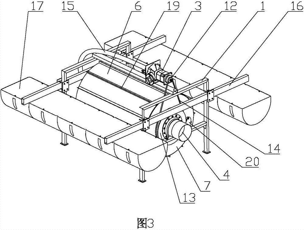 Hydroturbine propelled microfilter