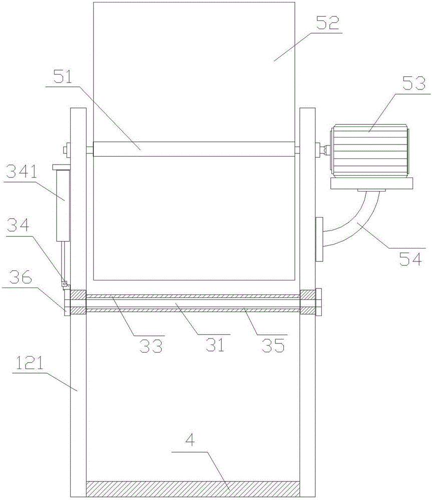 Weighing and removing mechanism of egg sorting device