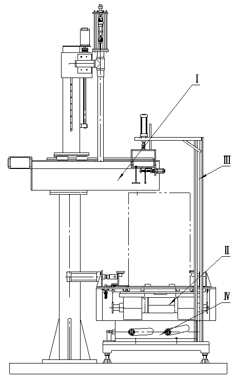 Automatic filling extraction system