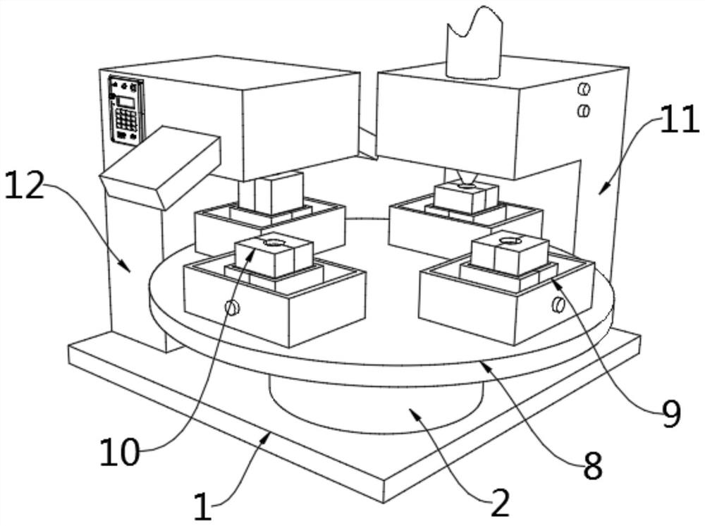 Pouring equipment and pouring process for preparing fused silica ceramics