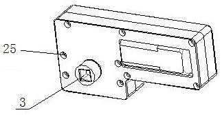 Electric operating mechanism of chassis truck