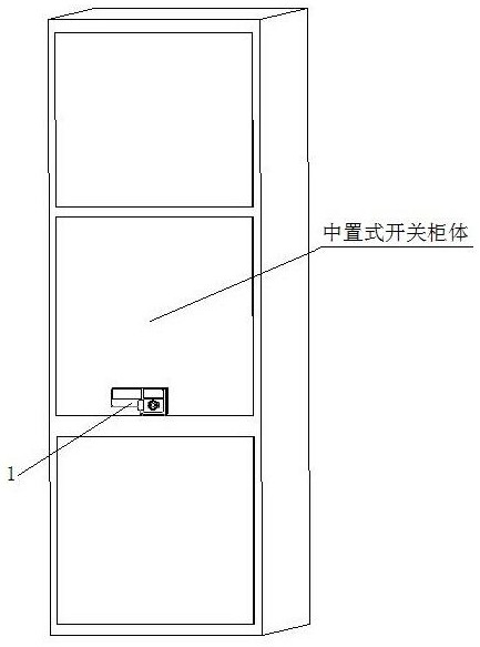 Electric operating mechanism of chassis truck