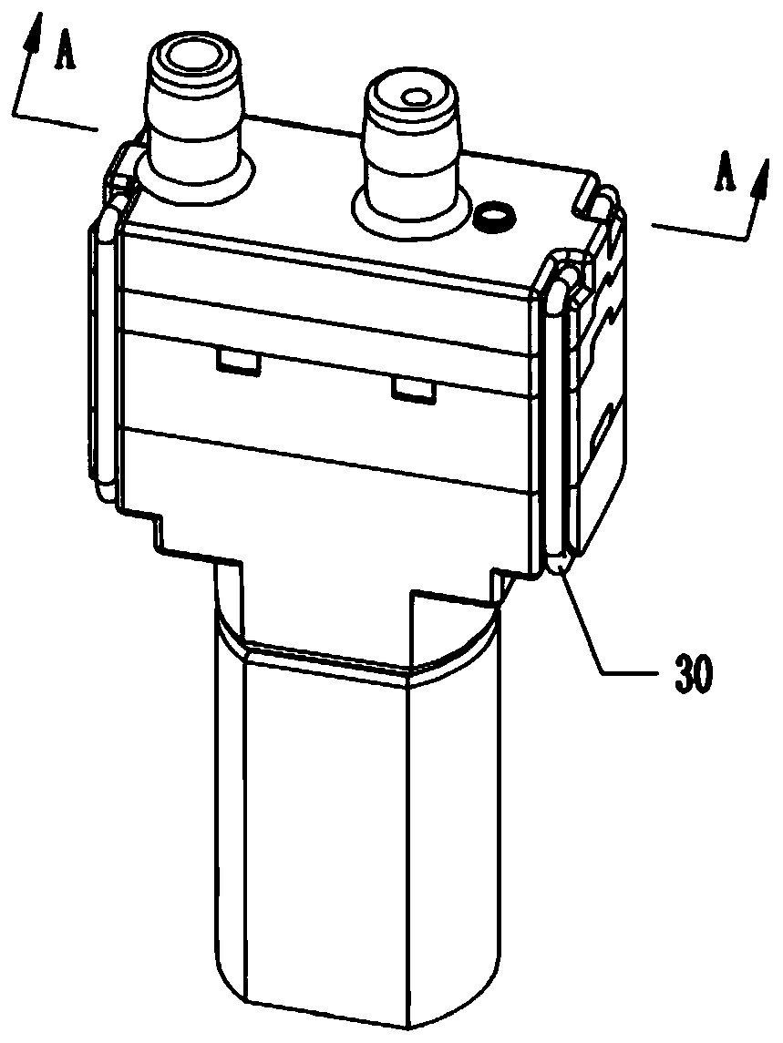 Series diaphragm mechanism