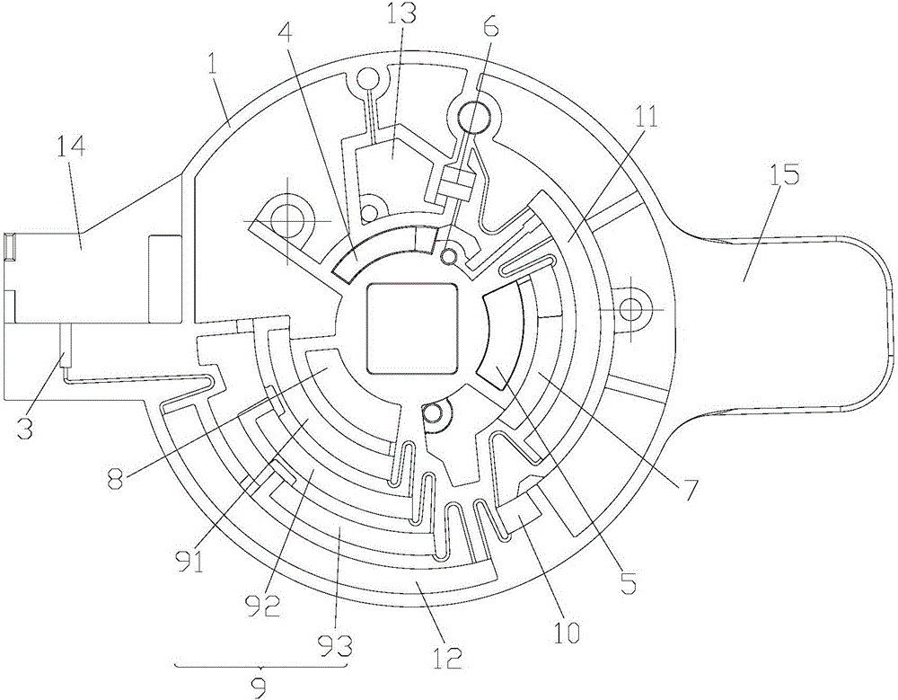 Medicament mixing device and use method thereof